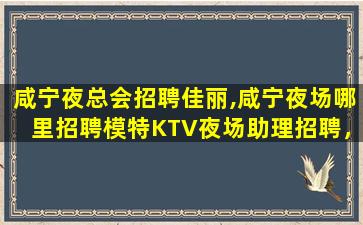 襄阳夜场招聘